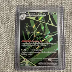 Pokemon Team Rocket's Spidops 187/182 Sv10: Destined Rivals Holo - Image 2