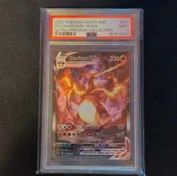 2022 Pokemon Charizard VMAX #SWSH261 SWSH Promo Full Art Holo English PSA 9 - Image 1