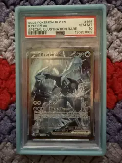 Pokemon Kyurem ex 165/086 Sv: Black Bolt Special Illustration Rare Holo PSA 10 - Image 1