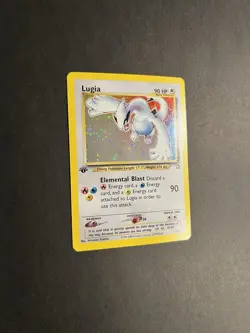 Lugia 1st Edition 9/111 Pokemon Neo Genesis Holo (MP) - Image 2