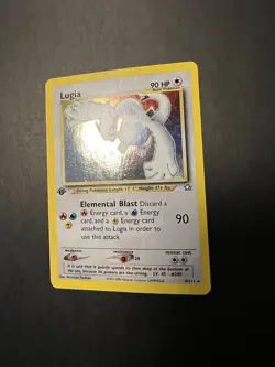 Lugia 1st Edition 9/111 Pokemon Neo Genesis Holo (MP) - Image 5