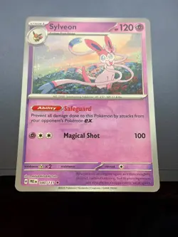 Pokemon Prismatic Evolutions #040/131 Sylveon (Master Ball Pattern) - Image 1