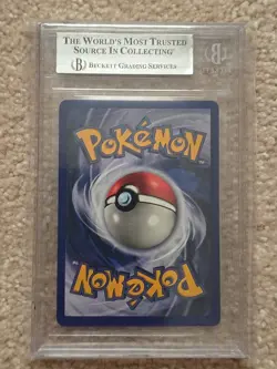 1999 Pokemon Base Set Shadowless Blastoise BGS 9 MINT Beckett 2/102 English WOTC - Image 2