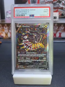 PSA 9 Giratina V Alt Art #186 SWSH Lost Origin 2022 Pokemon MINT Clean - Image 1