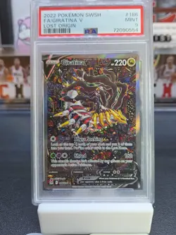 PSA 9 Giratina V Alt Art #186 SWSH Lost Origin 2022 Pokemon MINT Clean - Image 3