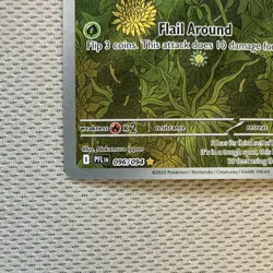 Pokemon Nymble 096/094 PFL Full Art Rare Basic Grass 2025 Nakamura Flail Around - Image 3