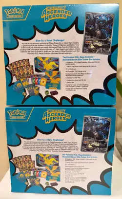 2 Pokemon Mega Evolution Ascended Heroes Elite Trainer Boxes ETB - Sealed & New - Image 2