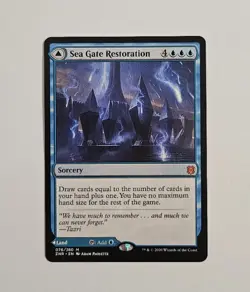 MTG - Sea Gate Restoration - Zendikar Rising (M) - Image 1