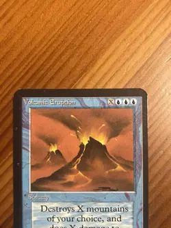 Volcanic Eruption ALPHA Mtg NM Near Mint Gradeable - Image 2