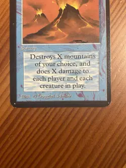 Volcanic Eruption ALPHA Mtg NM Near Mint Gradeable - Image 3