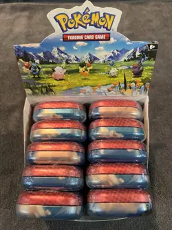 Pokemon TCG Mega Evolution–Ascended Heroes Mini Tin 2 Booster Pack Sealed setof5 - Image 2