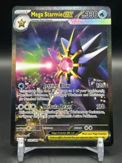 Pokemon TCG Perfect Order Mega Starmie ex SIR 118/088 NM Pack Fresh - Image 1