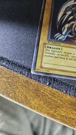 Yugioh Blue-Eyes White Dragon SDK-001 1st Edition! Asian English ULTRA RARE - Image 4