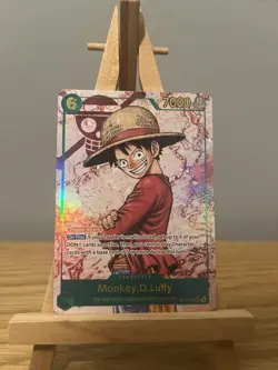 Monkey.D.Luffy OP13-118 SEC Alt Art One Piece TCG English Near Mint - Image 1