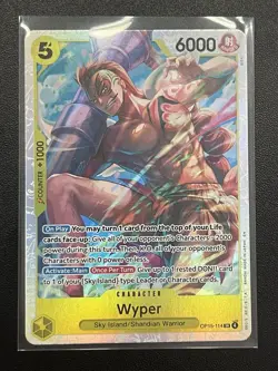 Wyper OP15-114 SR Adventure On Kami's Island One Piece TCG English NM - Image 1