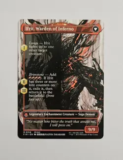 MTG - Clive, Ifrit's Dominant - Borderless - #318 - Final Fantasy - Image 2