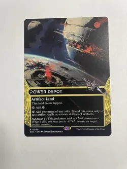 Power Depot (0034) (Borderless) 34 MTG Edge of Eternities: Stellar Sights R NM - Image 1