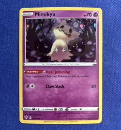 Mimikyu - (Cosmos Holo) Promo Card 081/189 NM Pokemon - Image 1