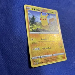 Pokemon Card Pikachu 049/203 Reverse Holo 2021 Evolving Skies LP-NM - Image 2
