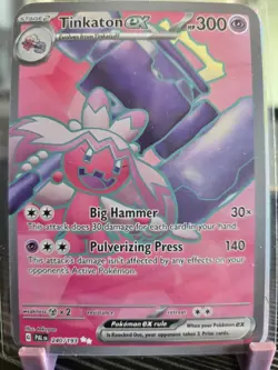 Tinkaton ex 240/193 SV02: Paldea Evolved Ultra Rare Pokemon Card - Image 1