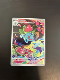 Ivysaur 134/132 Illustration Rare 2025 Mega Evolution Pokemon Card NM - Image 1