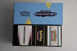 Pokemon Card Lot & Paradox Rift Box Paldean Fates Scarlet & Violet Boxes 418 Ct - Image 1