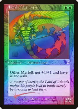 Lord of Atlantis FOIL Time Spiral - Timeshifted HEAVILY PLD CARD ABUGames - Image 1