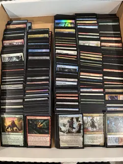 1600 Approx. Bulk Magic Cards Uncommons And Commons With Some Foils - Image 1