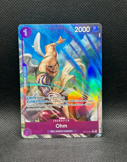 OP15-061 Ohm Alt Art R Adventure on KAMI's Island One Piece TCG English Card - Image 1