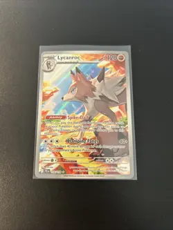 Lycanroc - 166/159 JTG SV09: Journey Together Illustration Rare NM Pokemon Card - Image 1