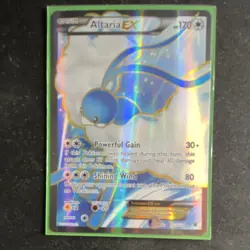 Pokemon Altaria EX Full Art 123/124 Fates Collide Ultra Rare Holo 170 HP Card - Image 1