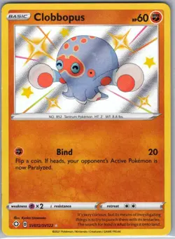 Clobbopus SV072/SV122 Shining Fates: Shiny Vault - Pokemon Card - NM - Image 1