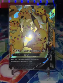 Pikachu v Union Holo Complete Set of 4 Cards NM Condition - Image 5