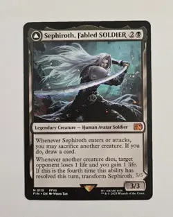 MTG - Sephiroth, Fabled SOLDIER - FINAL FANTASY (FIN) #0115 - Image 1