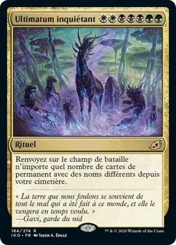 Magic The Gathering MTG EERIE ULTIMATUM FRENCH Ikoria: Lair of Behemoths NM - Image 1
