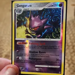 Pokemon Gengar 18/100 Stormfront Reverse Holo Rare Stage 2 110 HP Card - Image 1