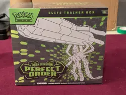 Pokemon Perfect Order Lot 1x ETB + 1x Booster Bundles + 2x 3PK Blister Chikorita - Image 2