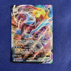 Pokemon SWSH Lost Origin Kyurem VMAX Holo 049/196 Card - NM - Image 1