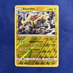 Electivire 43/147 - Burning Shadows Reverse Holo Pokemon Card - NM - Image 1