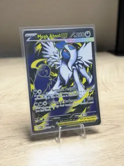 Mega Absol EX, 161/132, Ultra Rare, ME01: Mega Evolution, Pokemon TCG, NM - Image 2