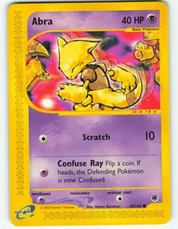 Abra - 93/165 Expedition Base Set - Pokemon TCG - 2002 - Image 1