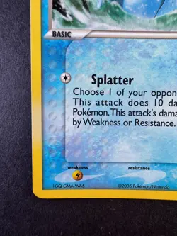 Pokemon Totodile EX Unseen Forces Reverse Holo 78/115 Stamped 2005 TCG - Image 4