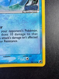 Pokemon Totodile EX Unseen Forces Reverse Holo 78/115 Stamped 2005 TCG - Image 5