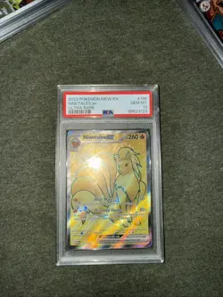 2023 Pokemon Mew En #186 Ninetales ex Ultra Rare PSA 10 GEM MINT - Image 1