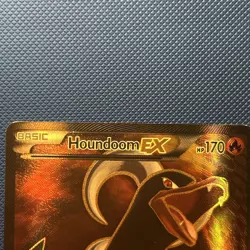 Pokemon TCG Houndoom EX (Full Art) 153/162 Breakthrough Holo LP - Image 2