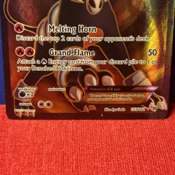 Pokemon TCG Houndoom EX (Full Art) 153/162 Breakthrough Holo LP - Image 3