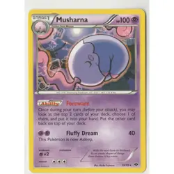 Pokemon Musharna Next Destinies 59/99 Rare EN - Image 1