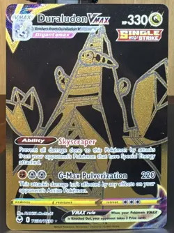 Pokemon TCG Duraludon VMAX TG30/TG30 Silver Tempest Trainer Gallery Pokemon Holo - Image 1