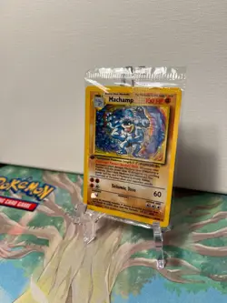 Machamp Base Set 8/102 - 1st Edition Holo Rare *SEALED* Pokemon TCG - Image 2