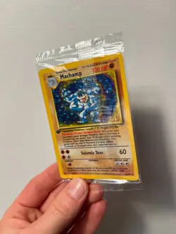 Machamp Base Set 8/102 - 1st Edition Holo Rare *SEALED* Pokemon TCG - Image 5